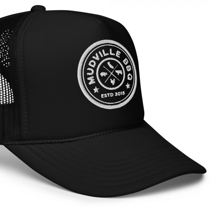 Mudville BBQ Foam Trucker Hat - Image 2